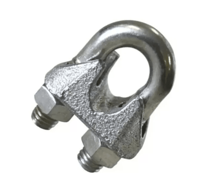 Abrazadera Candado para Cable Piola Acero 3mm2