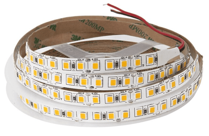 Cinta Led 12V 4040 7W/m IP20 60Led/m 3000K Luz Cálida 5mt3