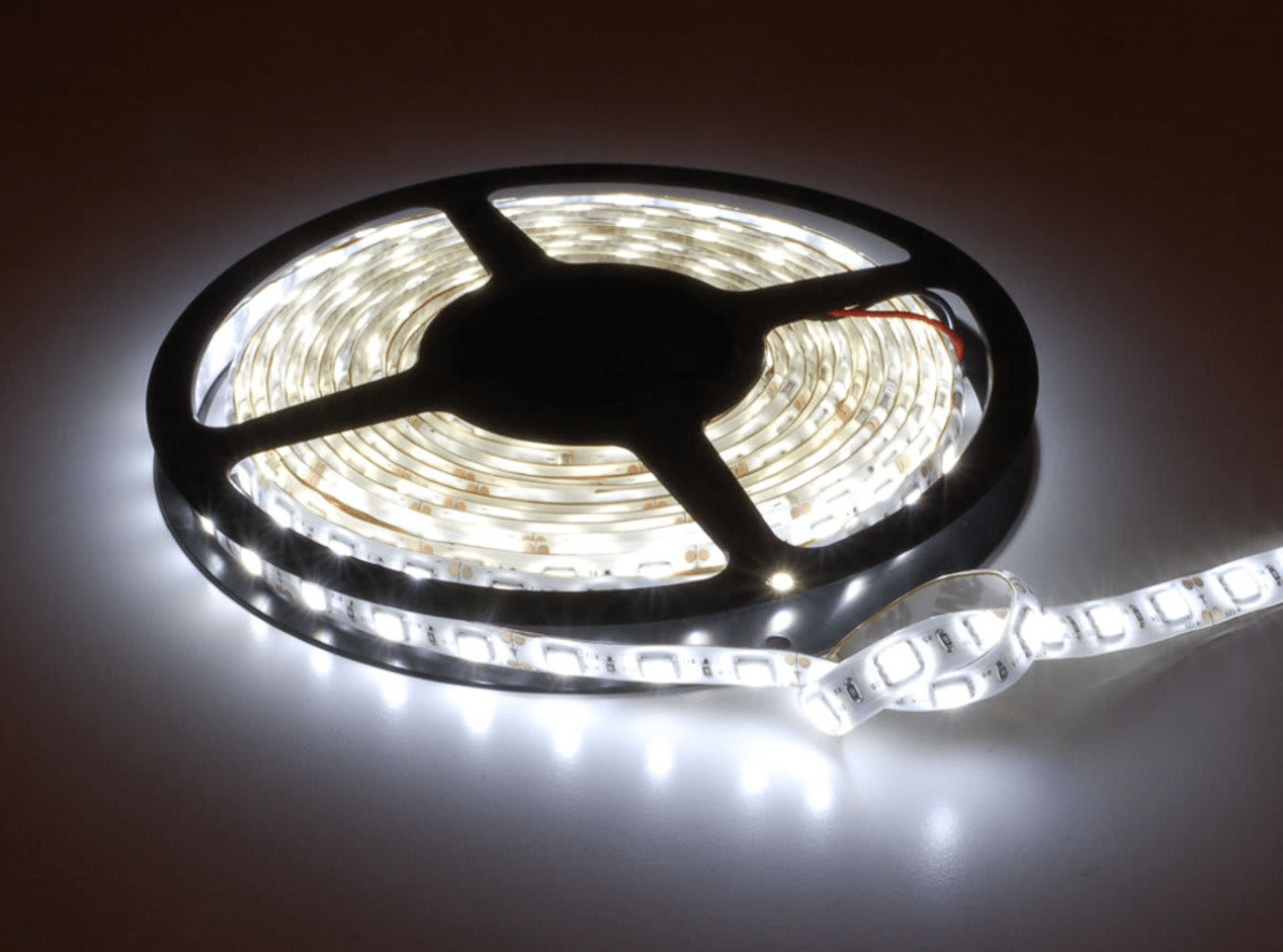 Cinta Led 12V 4040 7W/m IP20 60Led/m 6000K Luz Fría 5mt2