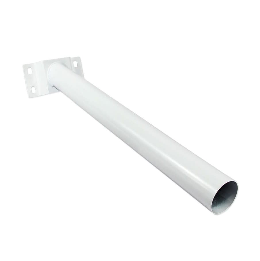 Brazo Soporte para Luminaria Pública Tubo Ø58mm Blanco1