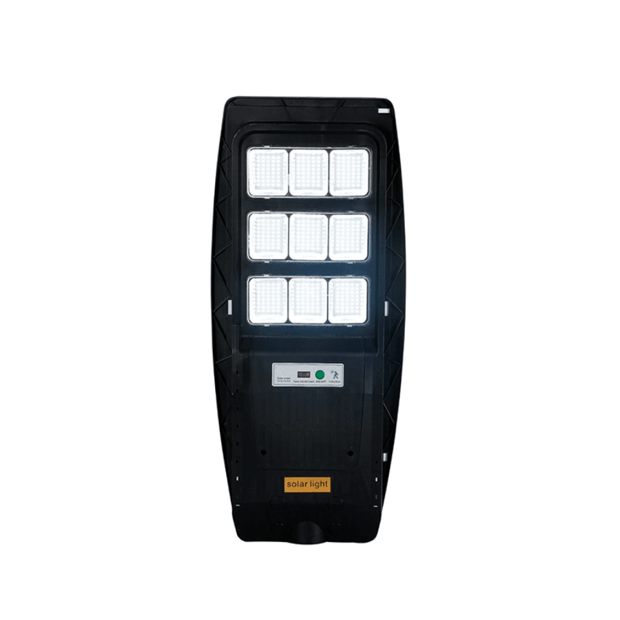 Luminaria Pública Solar 1600Lúm 6000K Luz Fría IP65 Sensor3