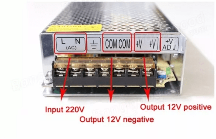 Fuente de Poder 12V 10A 120W IP20 (158x100x40mm)(wt)2