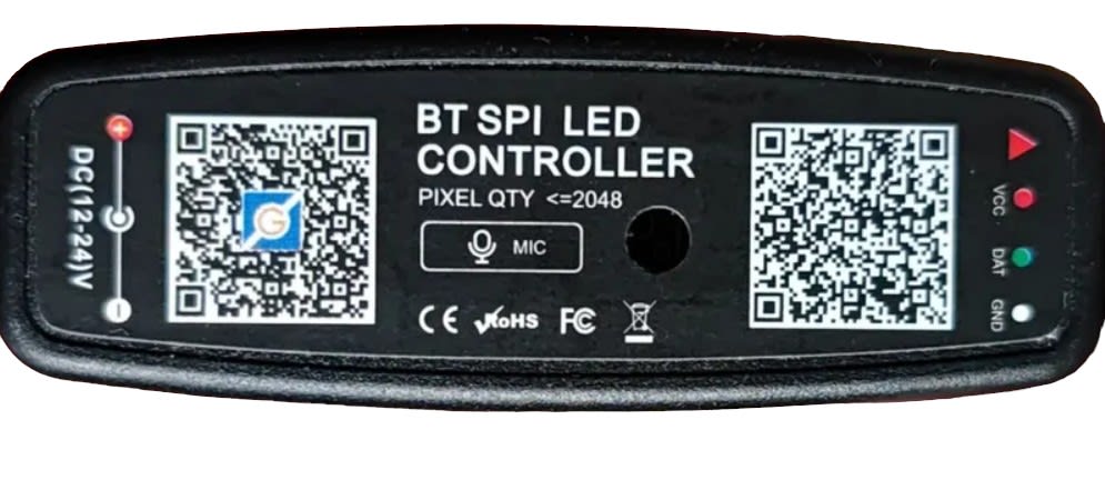 Control Remoto RF/Bluetooth para Cinta Digital RGB Sensor Musical 28Key (ae)4