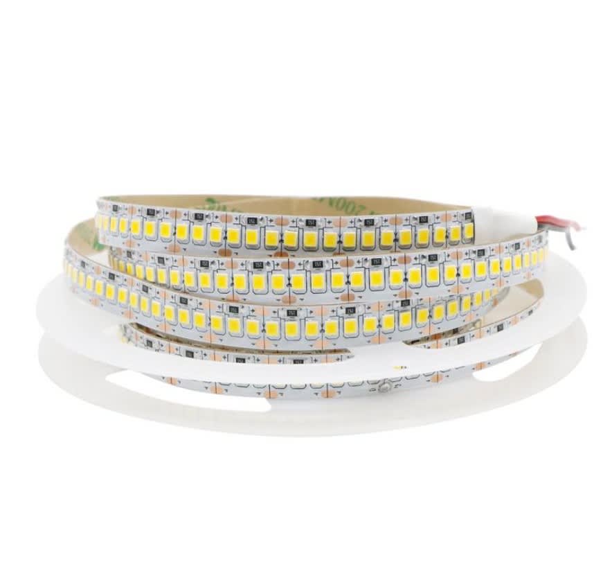 Cinta Led 24V 2835 20W/m IP20 240Led/m 2800K Luz Cálida 5mt (kn)1