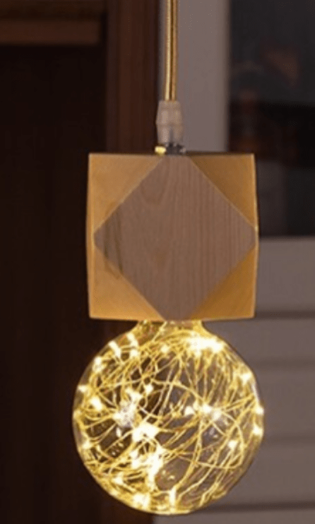 Soquete Madera Porta Ampolleta E27 Modelo Beteigeuze I3