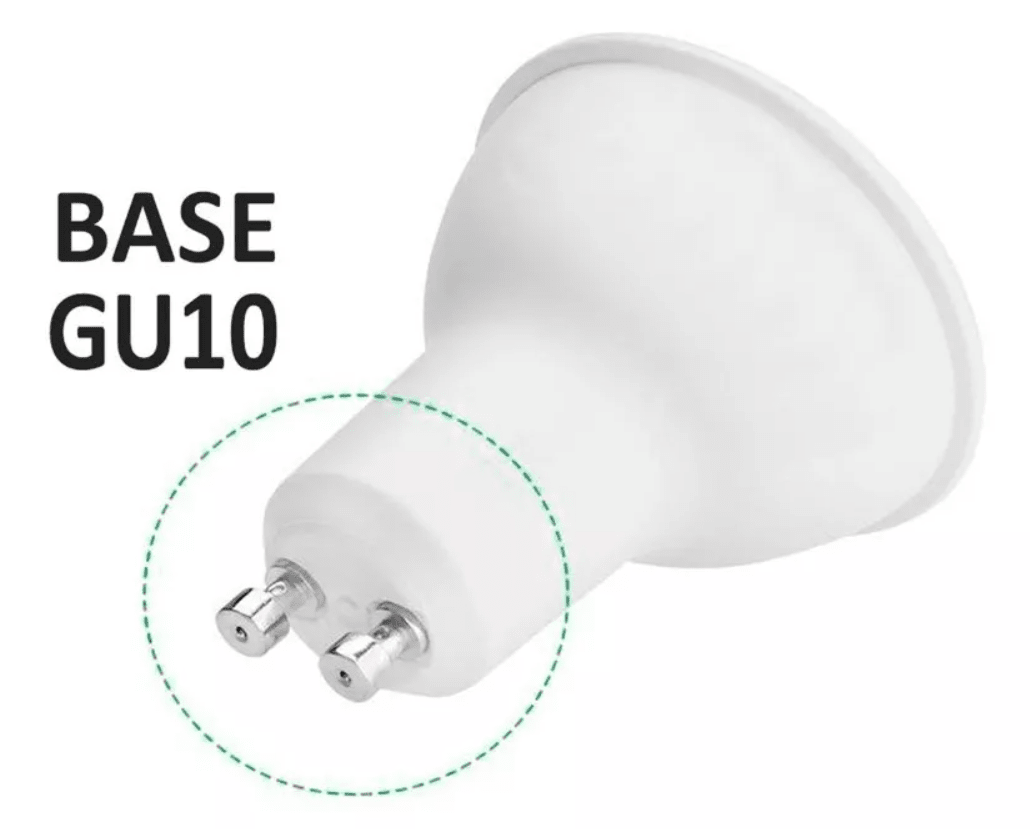 Ampolleta GU10 12V 5W GU10 Luz Fría 6000K (Tipo Dicroico)2