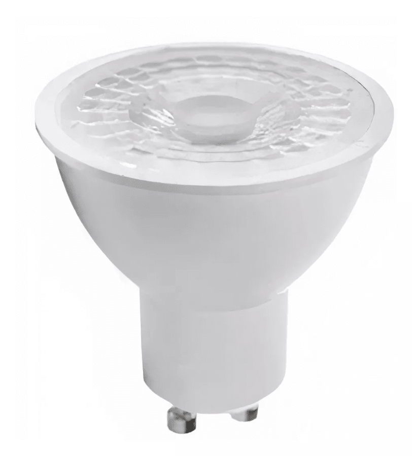 Ampolleta GU10 7W 38° 3000K Luz Cálida (wt)1