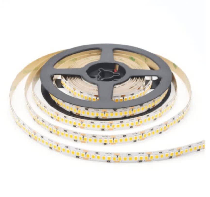 Cinta Led 12V 2835 10W/m IP20 120Led/m 2800K Luz Cálida 5mt (kn)1