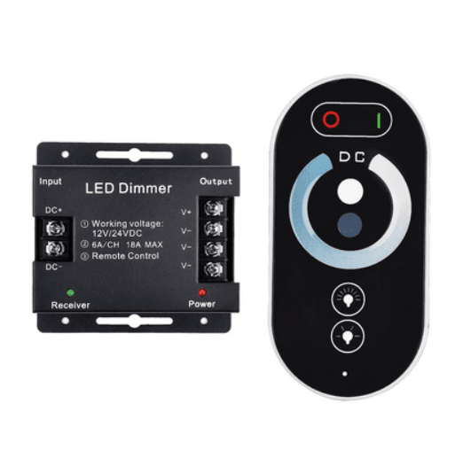 Control Remoto RF Touch 1 Color 12-24V 216/432W 20m2