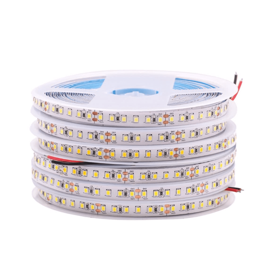 Cinta Led 24V 2835 10W/m IP20 120Led/m 2800K Luz Cálida 5mts (wt)1