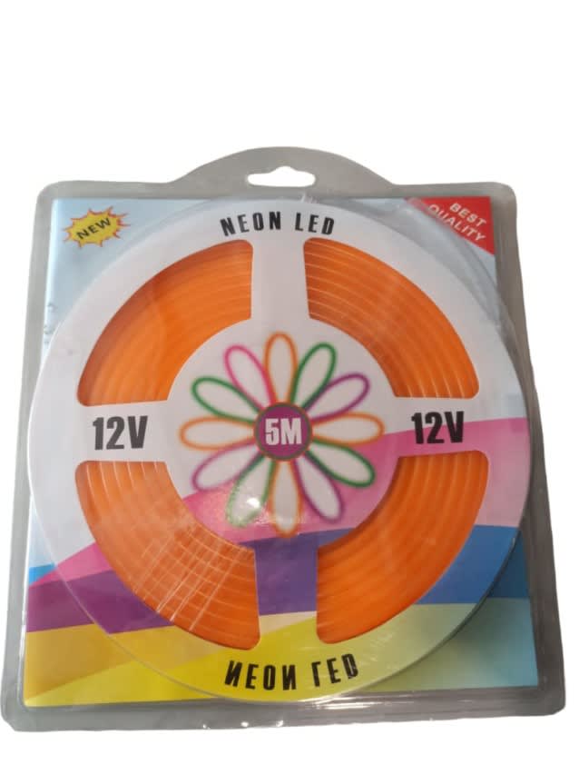 Neón Led 12V 6W/m 5mt Naranja (blíster)4