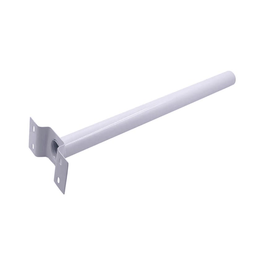 Brazo Soporte para Luminaria Pública Tubo Ø45mm Blanco4