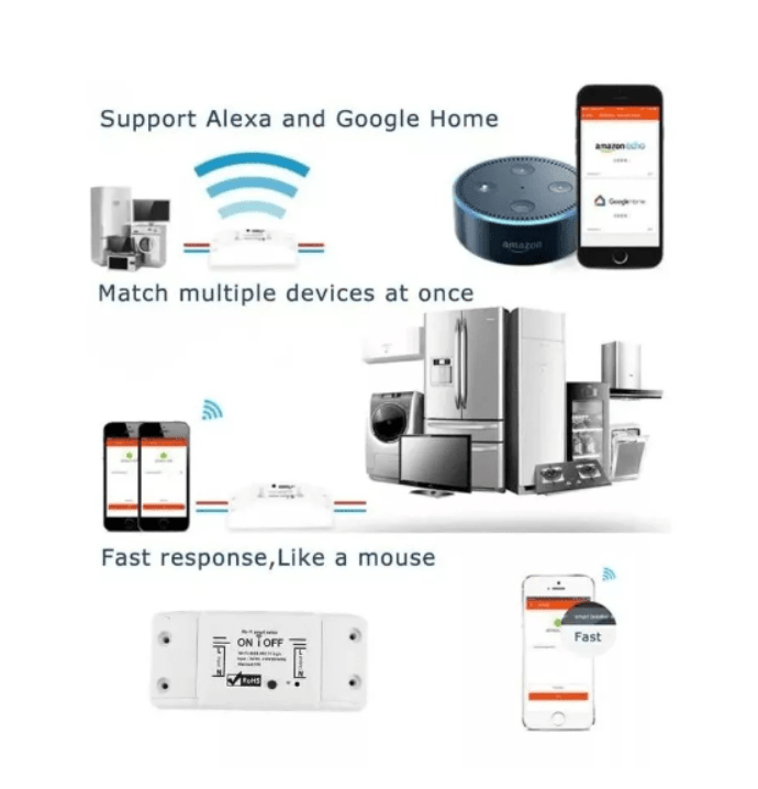 Interruptor Switch Smart WIFI Basic7