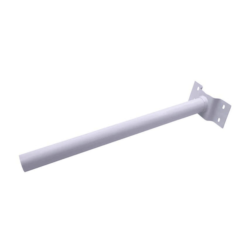 Brazo Soporte para Luminaria Pública Tubo Ø45mm Blanco1