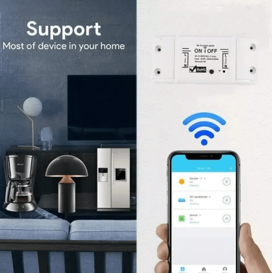 Interruptor Switch Smart WIFI Basic4