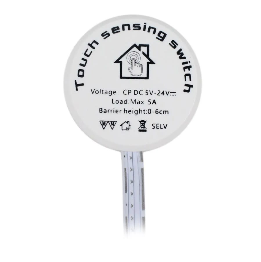 Sensor Touch Oculto 12-24V 5A tras Panel hasta 10mm3