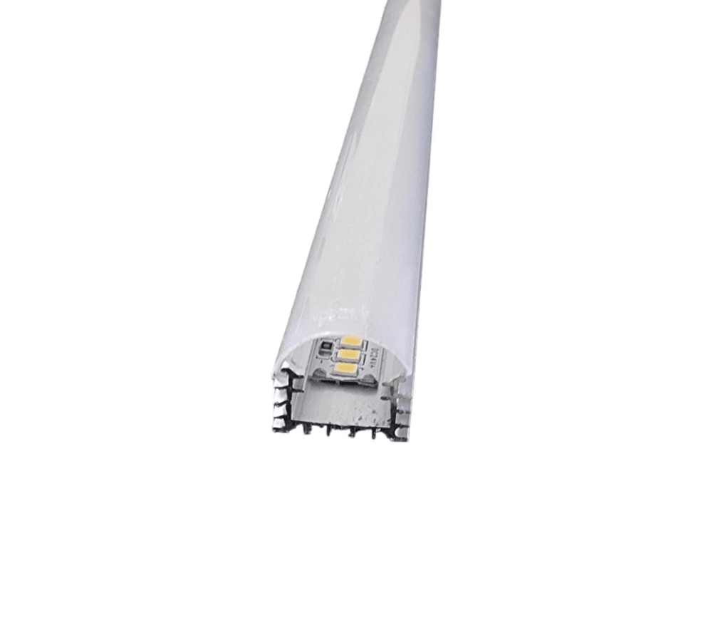 Perfil Aluminio Difusor Tipo U 3mt para Cinta Led2