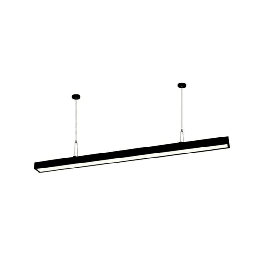 Lineal Led 27W Negro 4000K Luz Neutra 1180x70x40mm Económico (wt)1