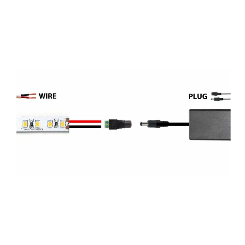 Conector DC Hembra 5.5x2.1mm sin cable (sin soldadura)3