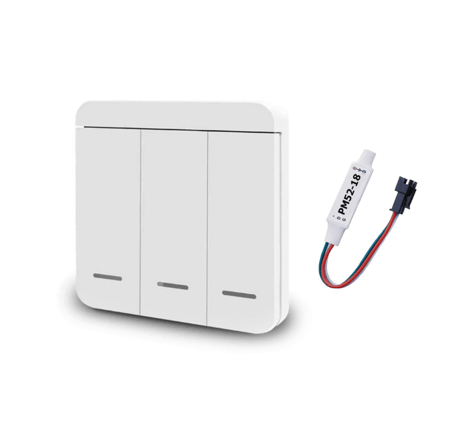 Control Remoto Muro para Cinta Led Digital 1 Color 12-24V 12A2