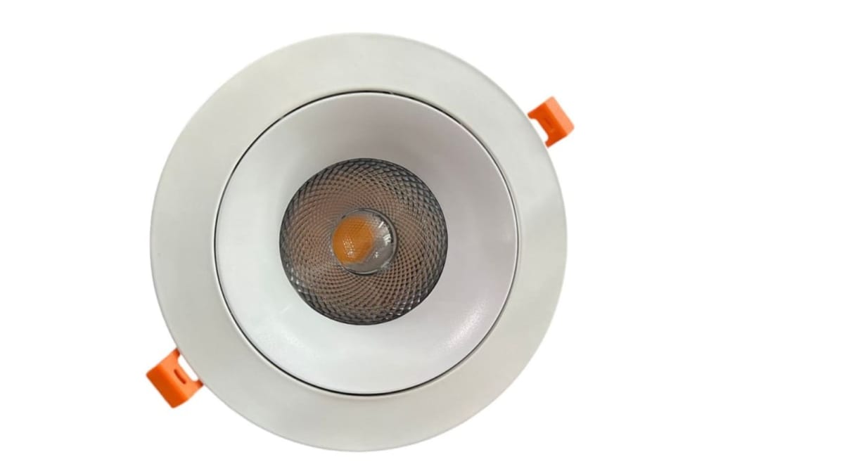 Foco Downlight 20W 3000K Luz Cálida Dirigible1