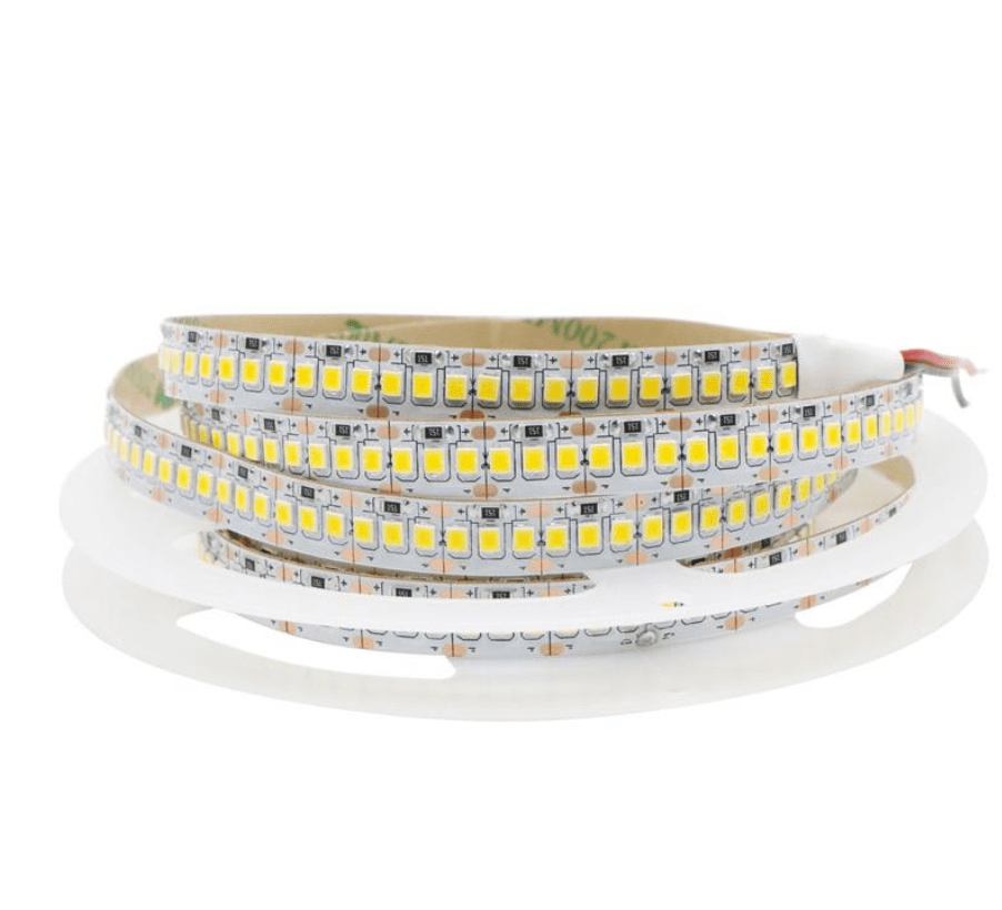 Cinta Led 24V 2835 20W/m IP20 240Led/m 2800K Luz Cálida 5mt1