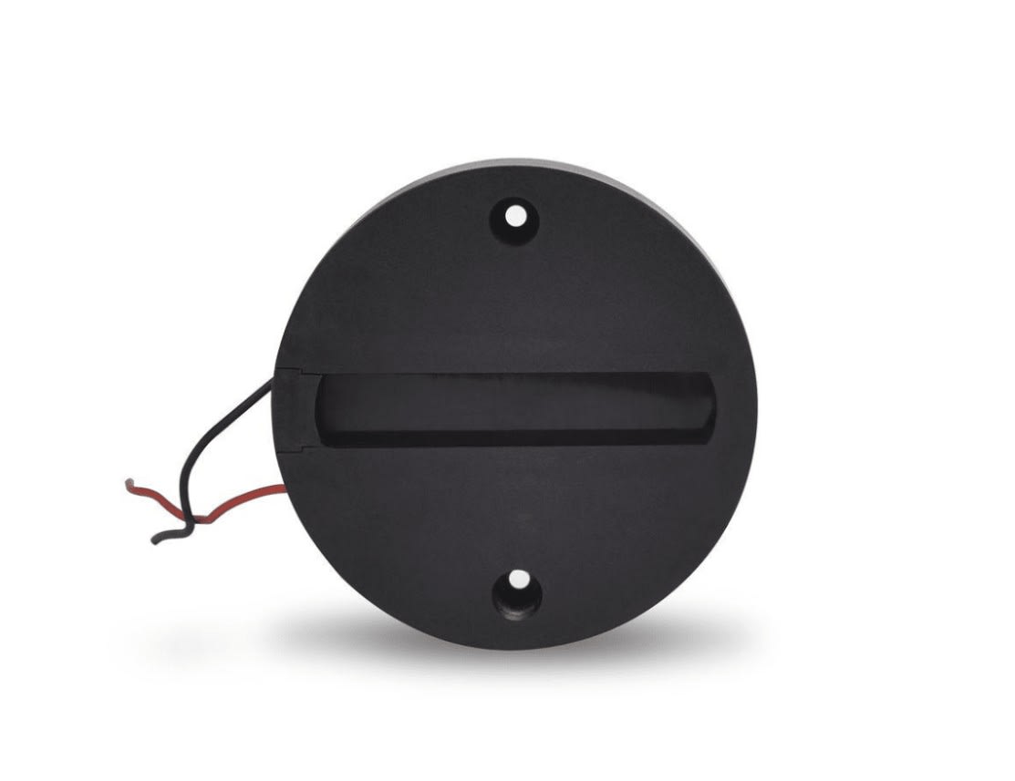 Base Sobreponer Foco Riel Monofásico Negro Redondo2