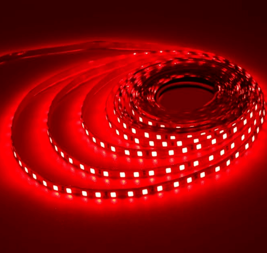 Cinta Led 24V 2835 20W/m IP20 240Led/m Rojo 5m2