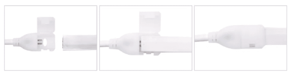 Adaptador para Cinta Led 220V Pin 8mm Broche2