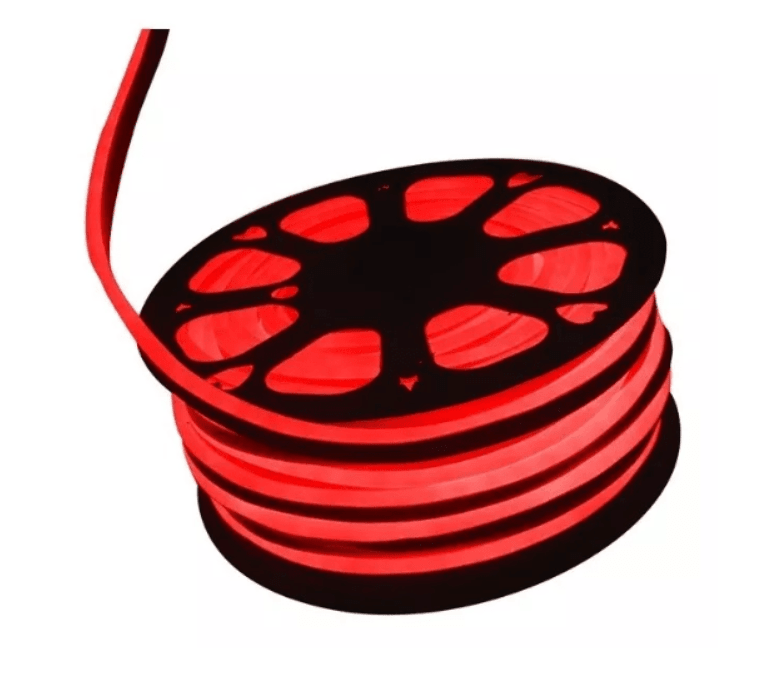Cinta Led Neón 12V 2835 6W/m IP68 120Led/m 50mt Rojo (kn)1