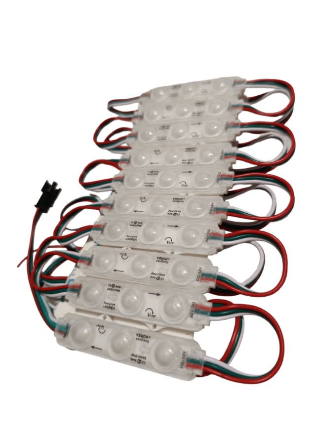 Tira 20 Módulo Digital ws2811 RGB 12V 1,6W IP65 170°1