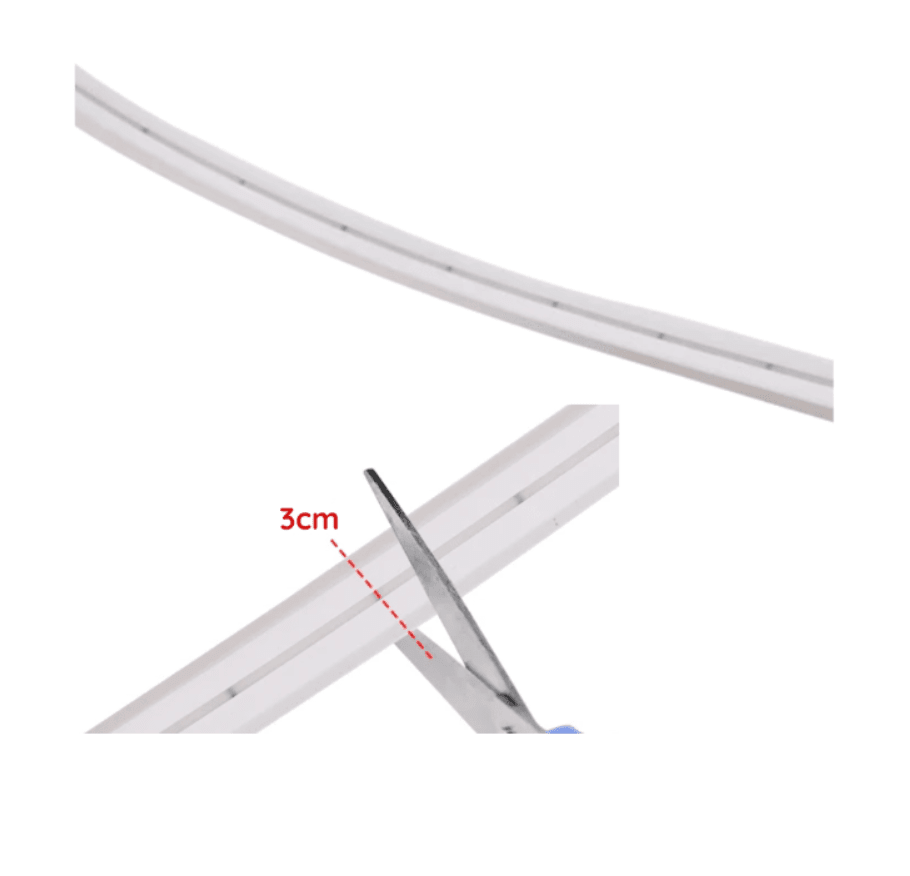 Cinta Led Neón 12V 2835 6W/m IP68 120Led/m 50mt Rojo (kn)4