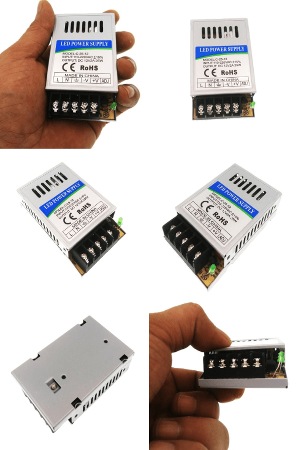 Fuente de Poder 12V 2A 25W IP203