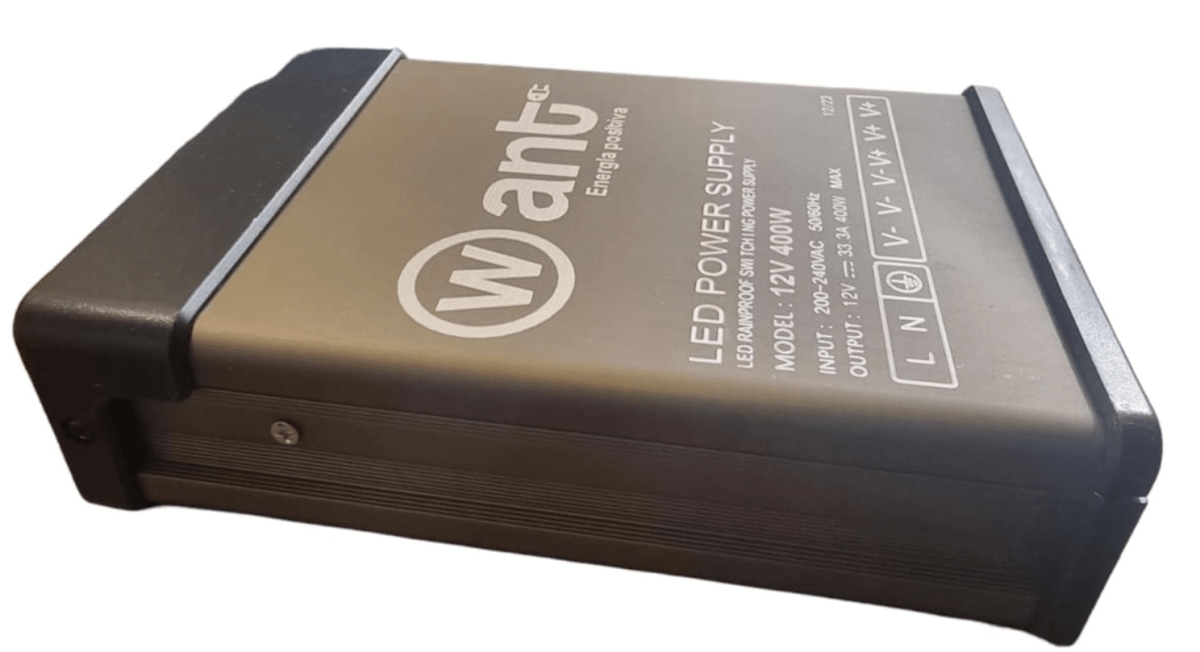 Fuente de Poder 12V 33A 400W IP44 (lluvia) (199x115x47mm)3