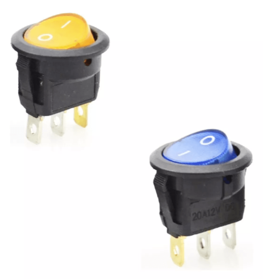 Interruptor 2 Posiciones De 3 Patas 12/24V2
