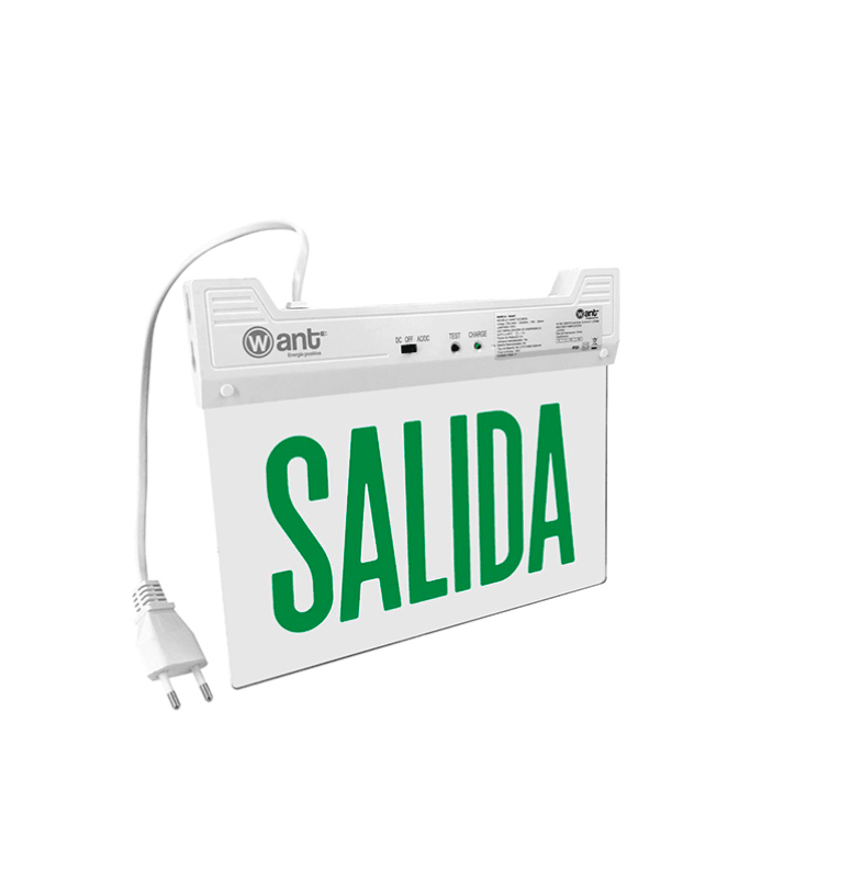Señalética de emergencia SALIDA 247x216mm1