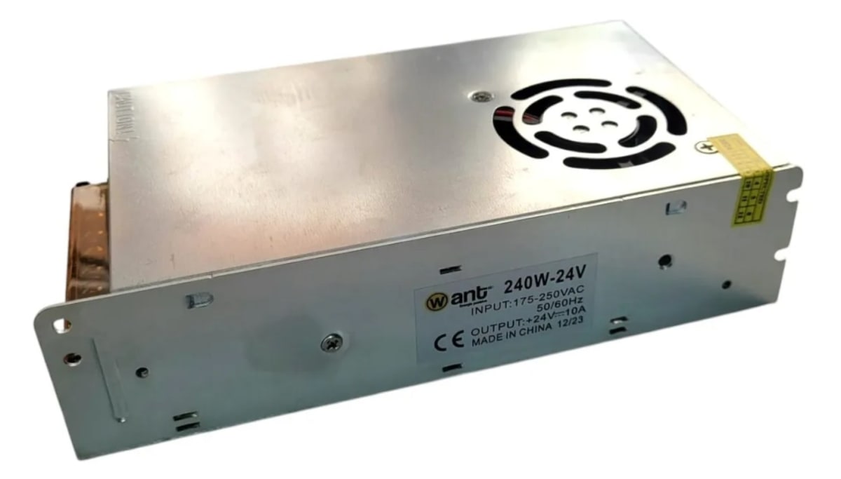 Fuente de Poder 24V 10A 240W IP20 (c/ven) (wt)3