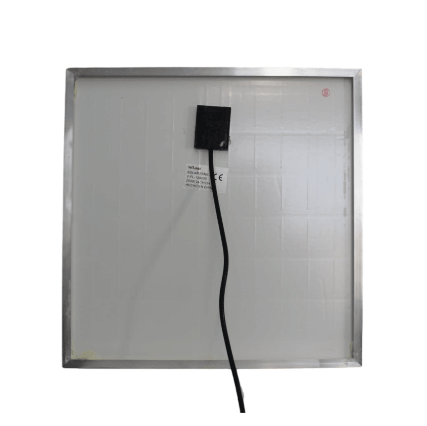 Proyector de Área Led 200W 6500 Luz Fría Panel Solar Independiente 3.2V 15Ah (vm)7