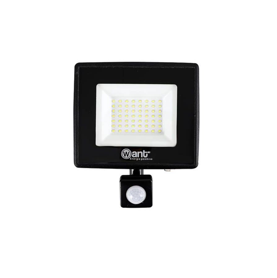 Proyector de Área SMD Street 50W con Sensor de Movimiento SEC1