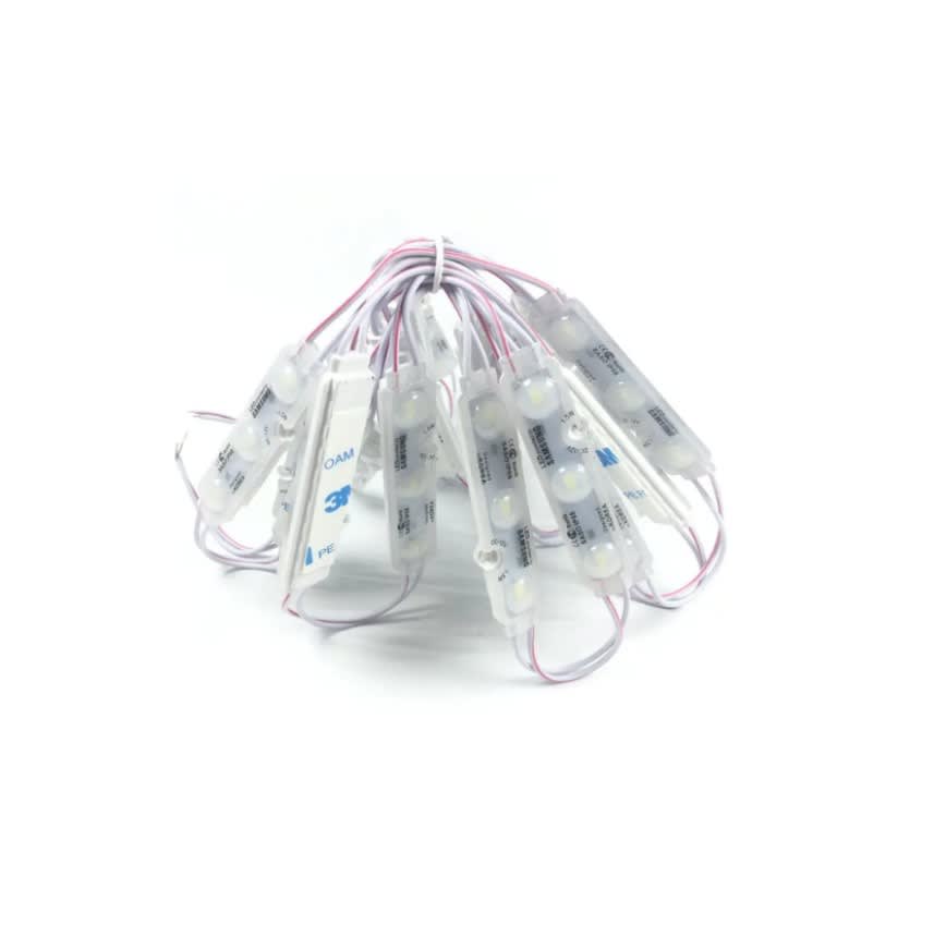 100 Módulos 12V 1,2W 6500K Luz Fría desing Korea Samsung4