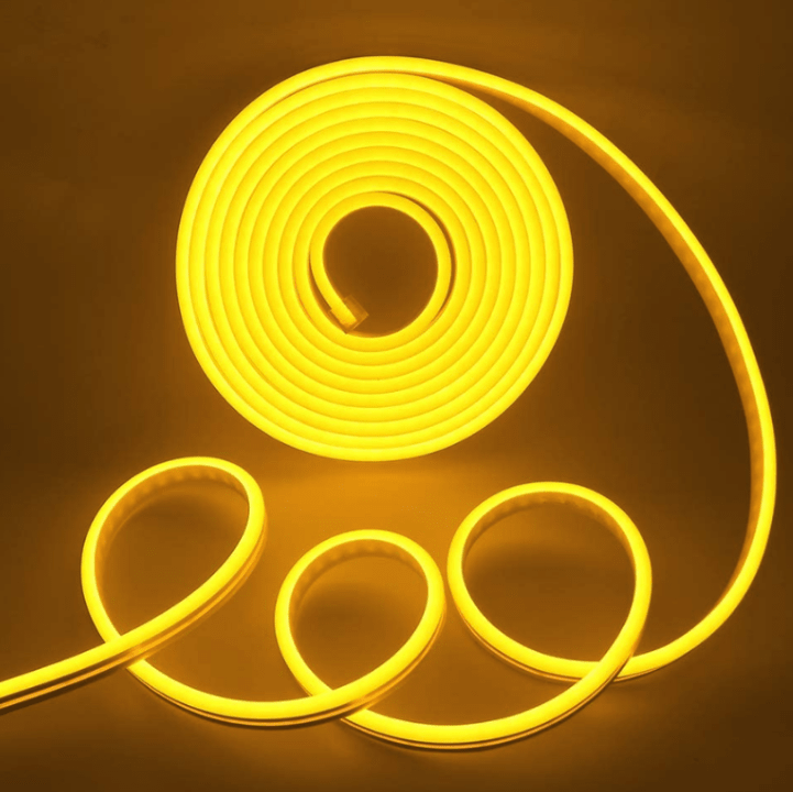 Neón Led 12V 6W/m 50mt Dorado Gold SEC (kn)5