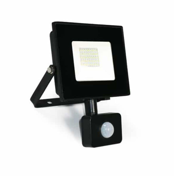 Proyector de Área SMD Street 50W con Sensor de Movimiento 3000k1