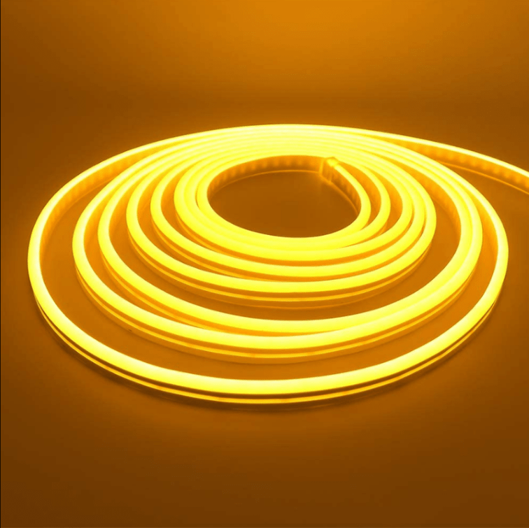 Neón Led 12V 6W/m 50mt Dorado Gold SEC (kn)3