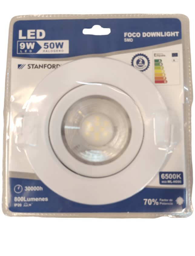 Foco Downlight Basculante 9W 6500K4