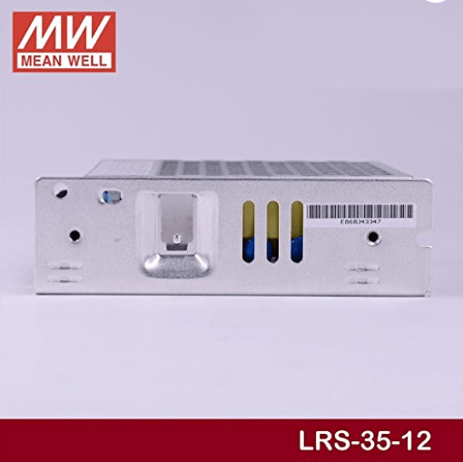 Fuente de Poder Mean Well 12V 3A 35W LRS-35-12 (99x82x30mm)4