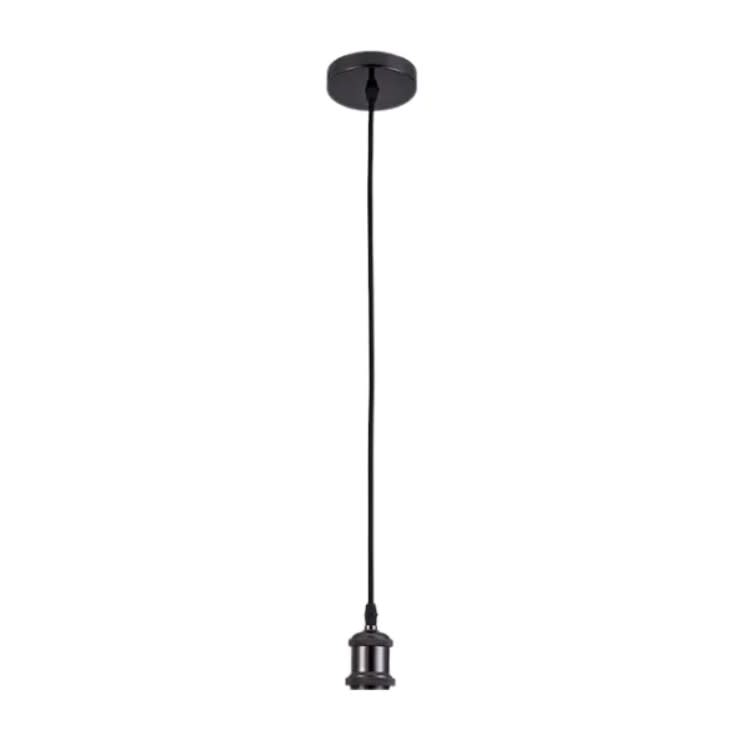Soquete Vintage Grafito E27 cable 1mt1