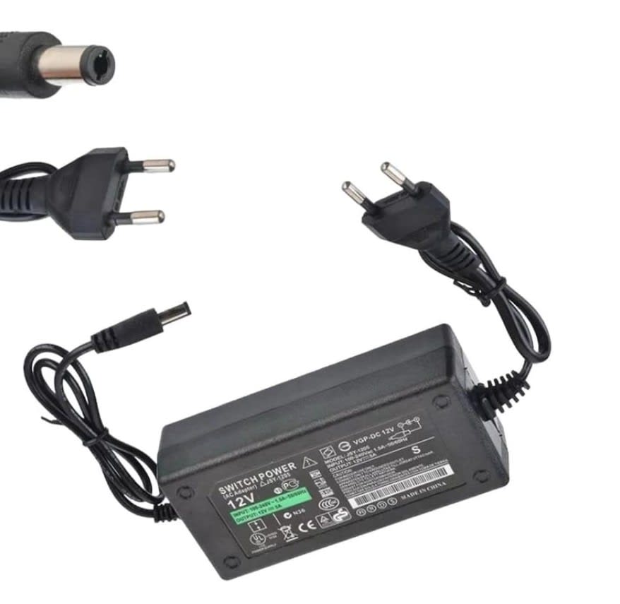 Transformador 12V 5A 60W Plug 5.5x2.5mm (eco)2