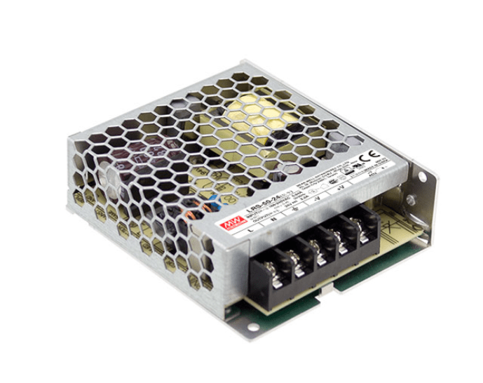 Fuente de Poder Mean Well 12V 4,2A 50W LRS-50-12 (99x82x30mm)1