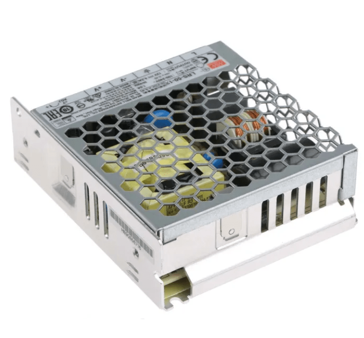Fuente de Poder Mean Well 12V 4,2A 50W LRS-50-12 (99x82x30mm)2