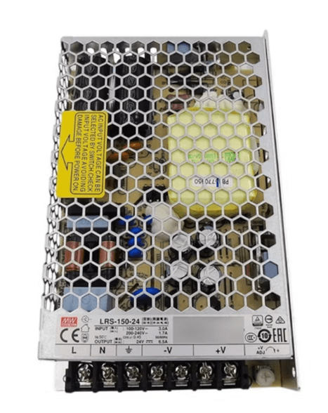 Fuente de Poder Mean Well 24V 6,5A 150W LRS-150-24 (159x97x30mm)1